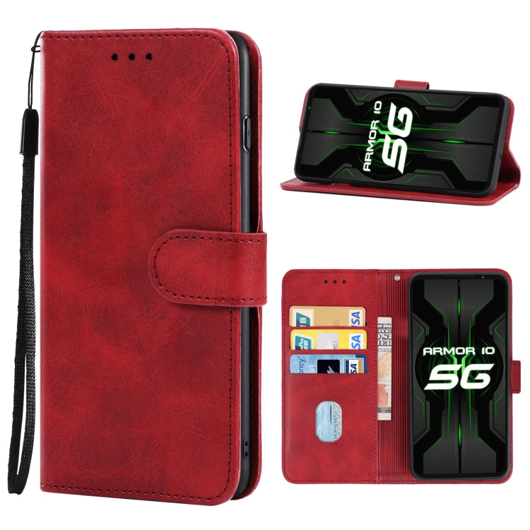 Leather Phone Case For Ulefone Armor 10 5G