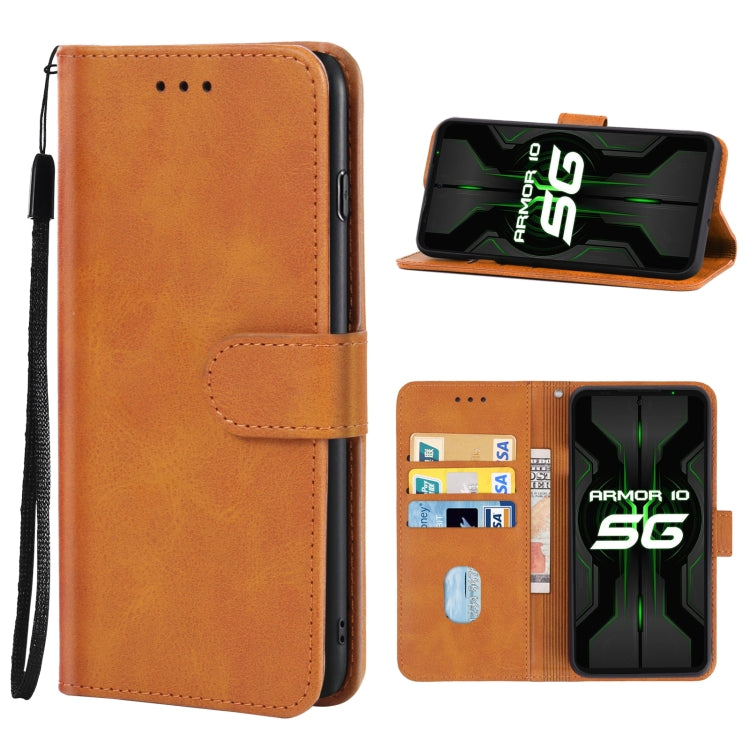 Leather Phone Case For Ulefone Armor 10 5G