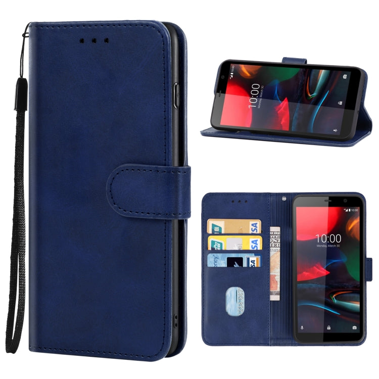 Leather Phone Case For Vodafone Smart E11