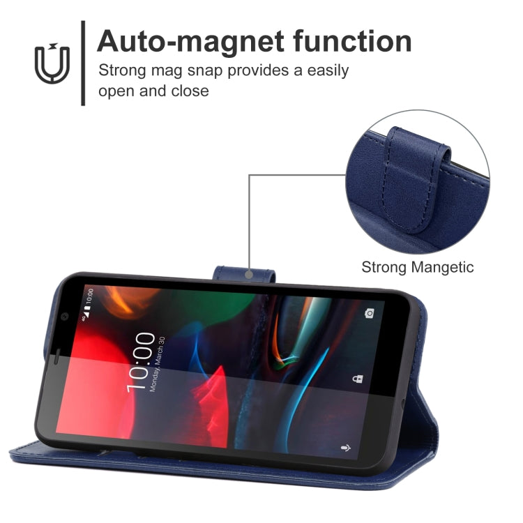 Leather Phone Case For Vodafone Smart E11
