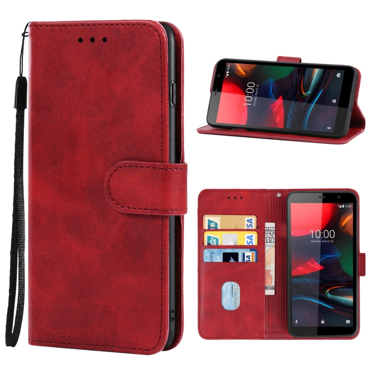 Leather Phone Case For Vodafone Smart E11