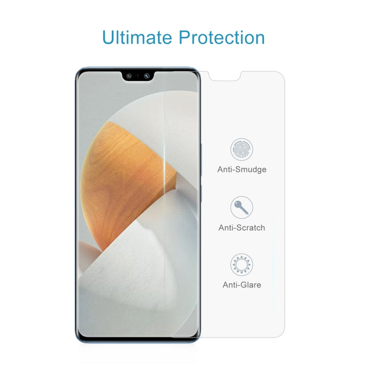50 PCS 0.26mm 9H 2.5D Tempered Glass Film For vivo S12 Pro / V23 Pro