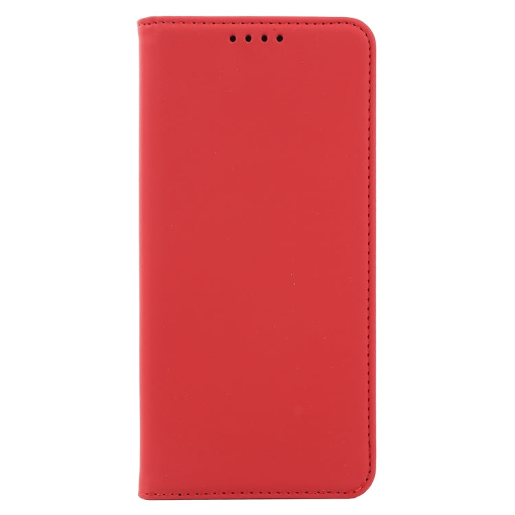 For Samsung Galaxy A13 4G Strong Magnetism Liquid Feel Leather Phone Case