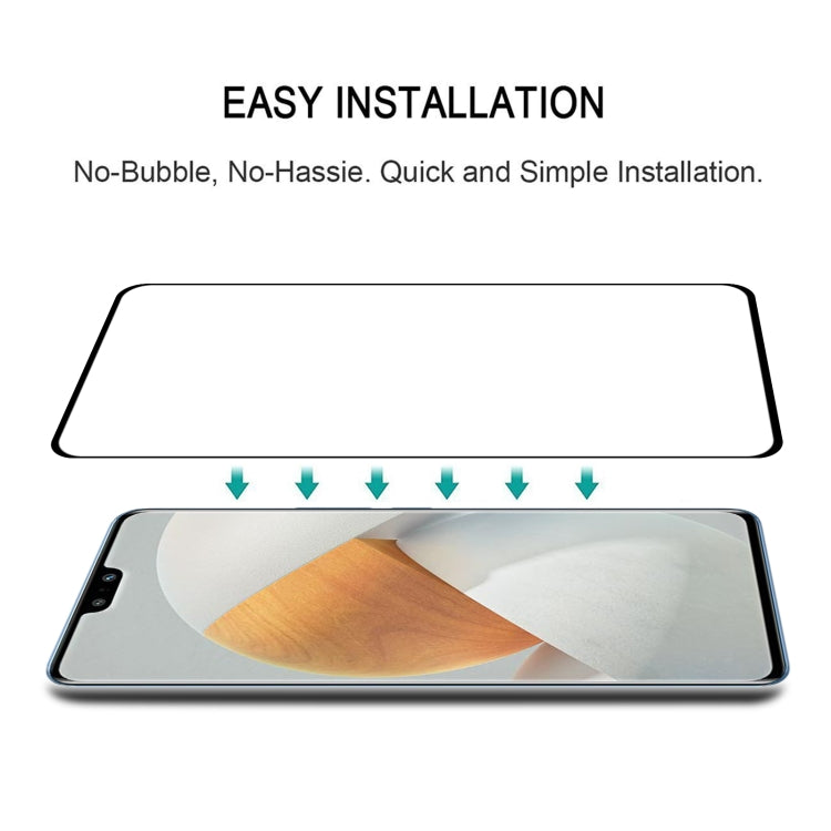 Full Glue Cover Screen Protector Tempered Glass Film For vivo S12 Pro / V23 Pro