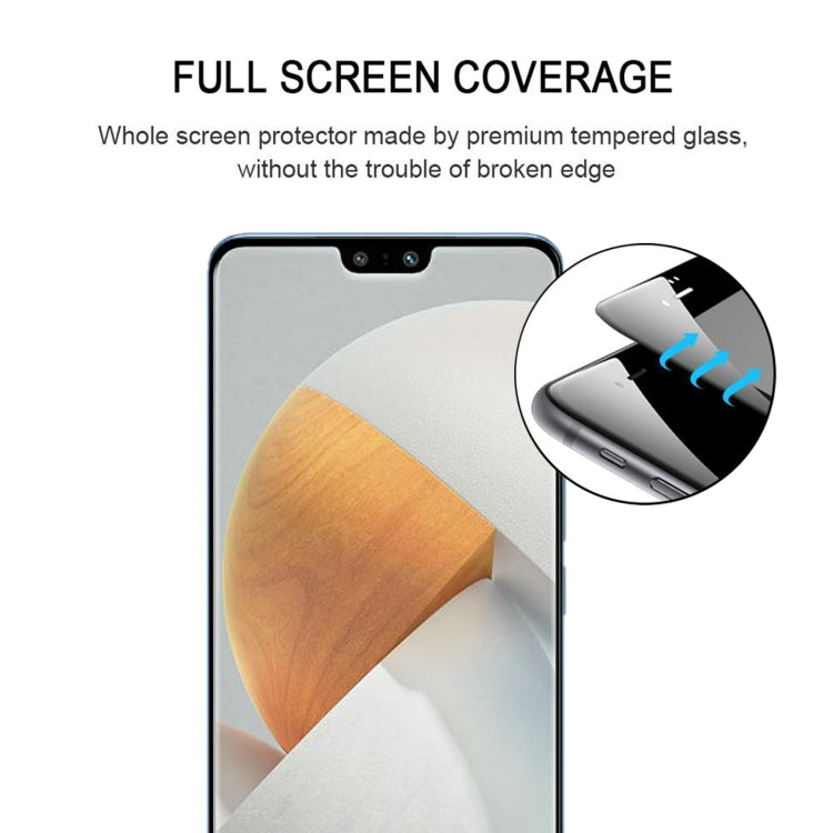 25 PCS Full Glue Cover Screen Protector Tempered Glass Film For vivo S12 Pro / V23 Pro