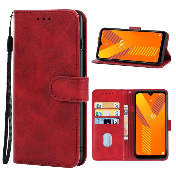 Leather Phone Case For Wiko Y62 Plus