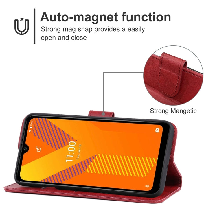 Leather Phone Case For Wiko Y62 Plus