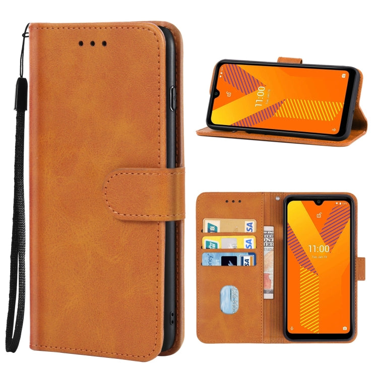 Leather Phone Case For Wiko Y62 Plus