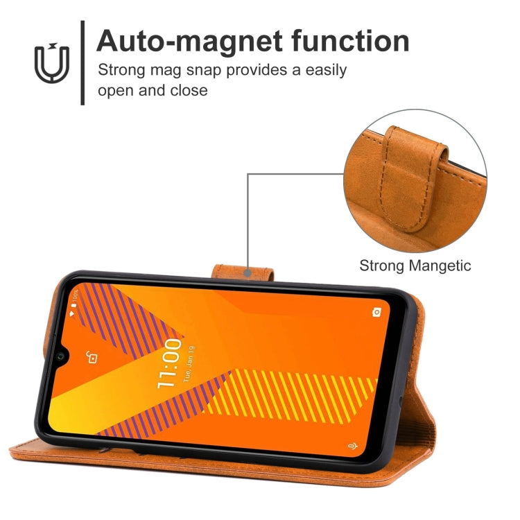 Leather Phone Case For Wiko Y62 Plus