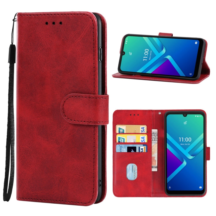 Leather Phone Case For Wiko Y82