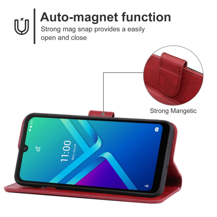 Leather Phone Case For Wiko Y82