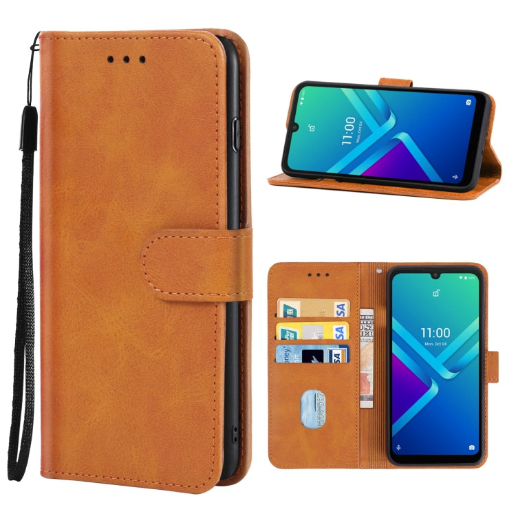 Leather Phone Case For Wiko Y82