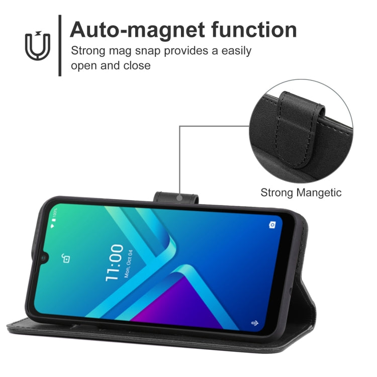 Leather Phone Case For Wiko Y82