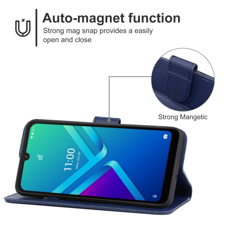 Leather Phone Case For Wiko Y82