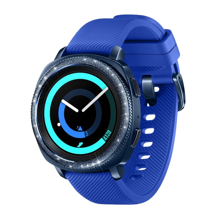 For Samsung Galaxy Watch 42mm Glitter Powder Stainless Steel Bezel Ring