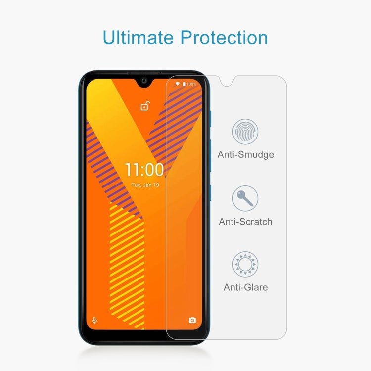 10 PCS 0.26mm 9H 2.5D Tempered Glass Film For Wiko Y62 Plus