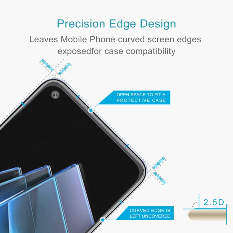 10 PCS 0.26mm 9H 2.5D Tempered Glass Film For OPPO K9x