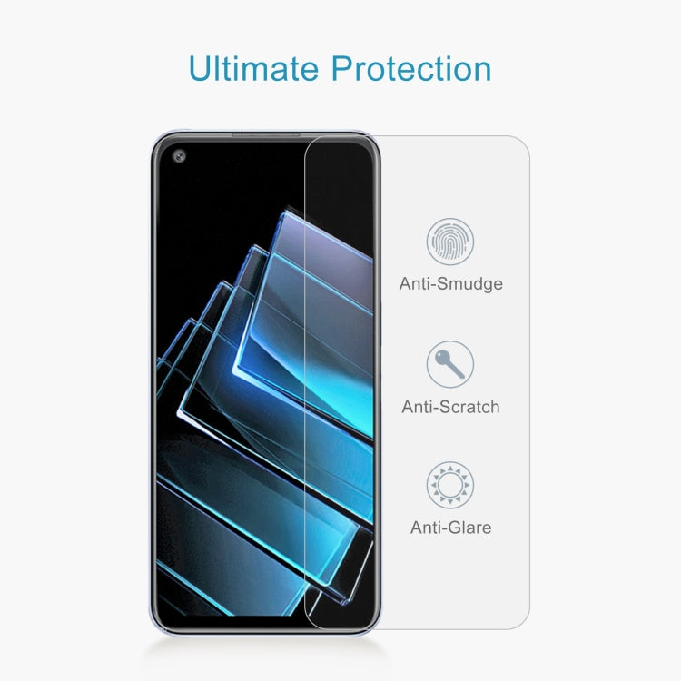 10 PCS 0.26mm 9H 2.5D Tempered Glass Film For OPPO K9x