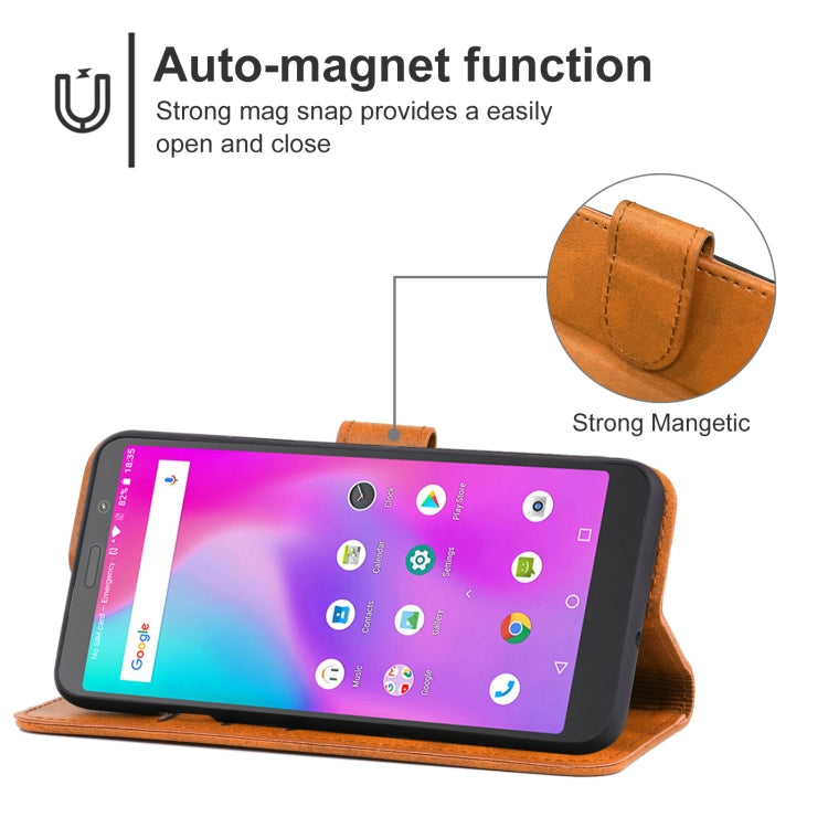 Leather Phone Case For AGM A10