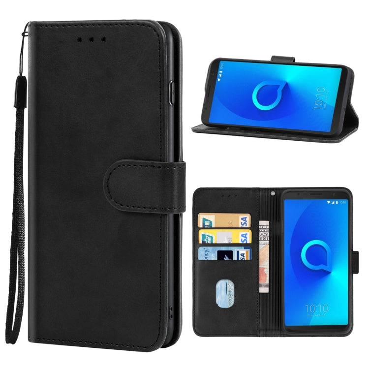 Leather Phone Case For Alcatel 3C