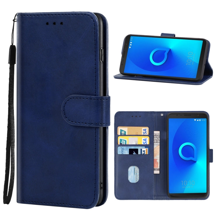 Leather Phone Case For Alcatel 3C