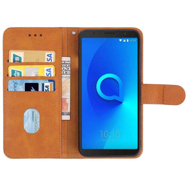 Leather Phone Case For Alcatel 3C