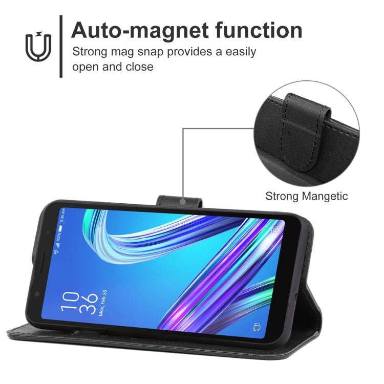 Leather Phone Case For Asus ZenFone Live L2