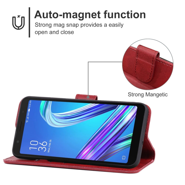 Leather Phone Case For Asus ZenFone Live L2