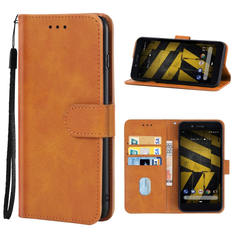 Leather Phone Case For CAT S42