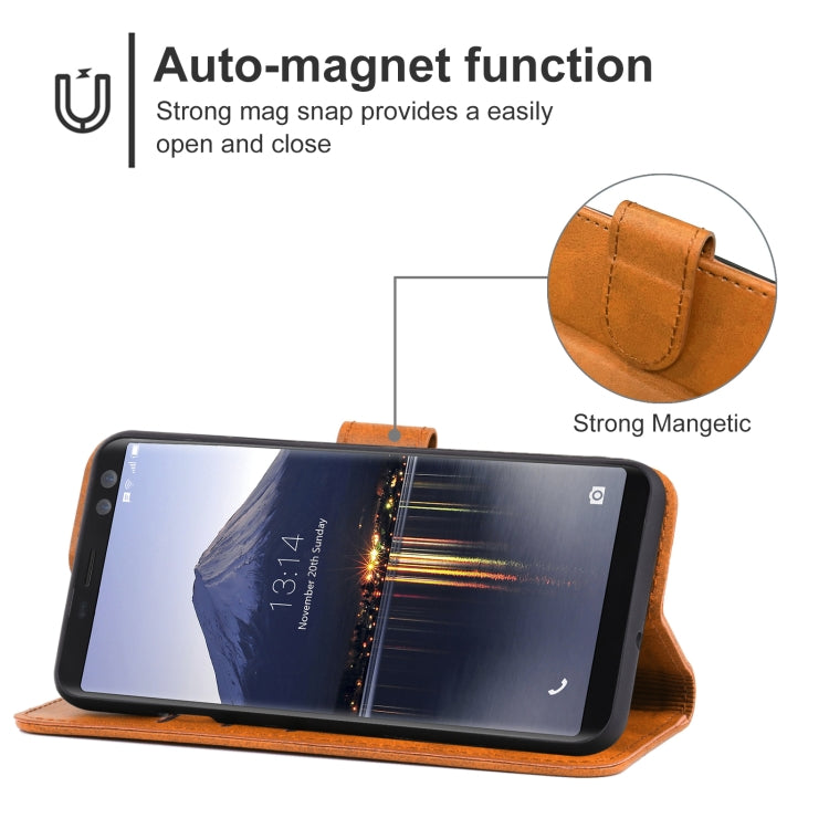 Leather Phone Case For DOOGEE BL12000 / BL12000 Pro