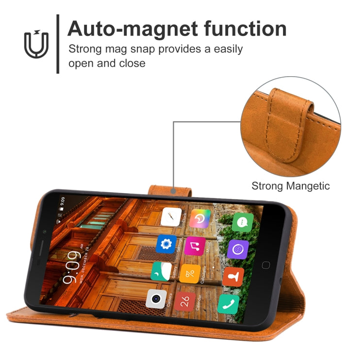Leather Phone Case For Elephone P9000
