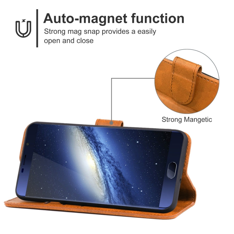 Leather Phone Case For Elephone S7