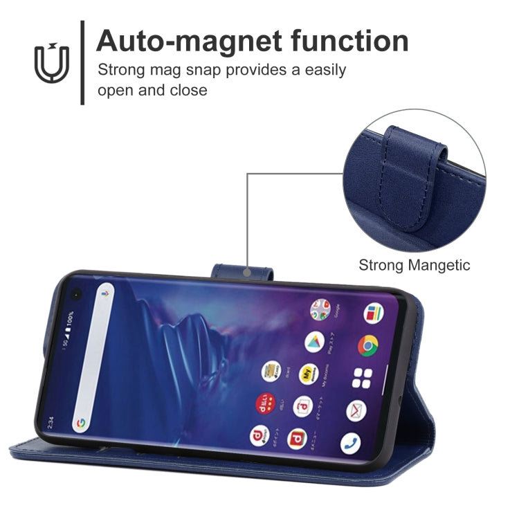 Leather Phone Case For Fujitsu Arrows 5G F-51A
