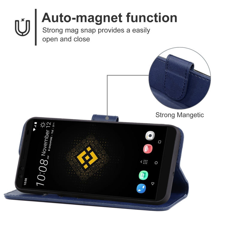 Leather Phone Case For HTC Exodus 1