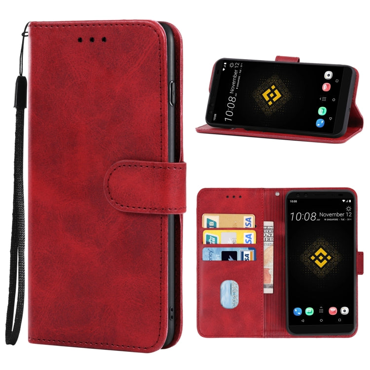 Leather Phone Case For HTC Exodus 1