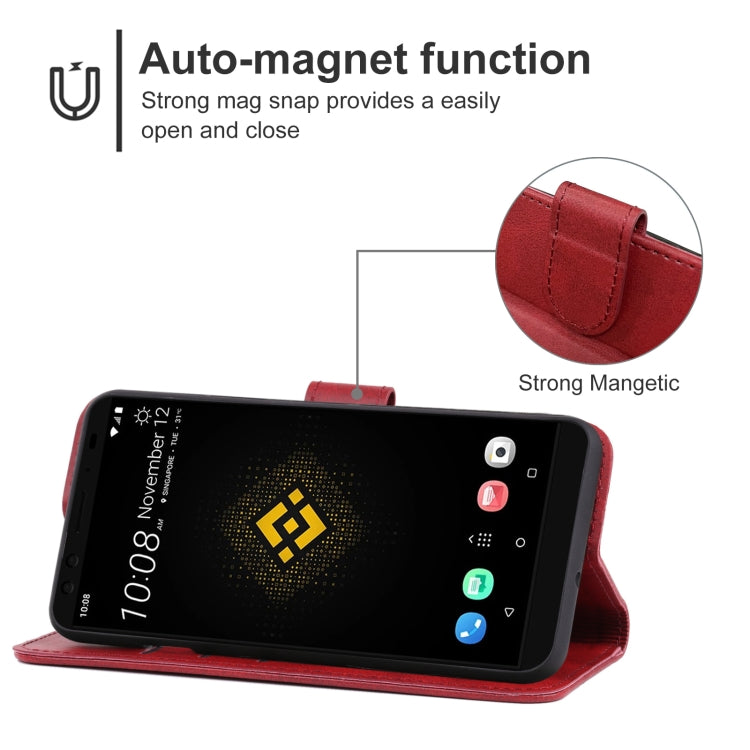 Leather Phone Case For HTC Exodus 1