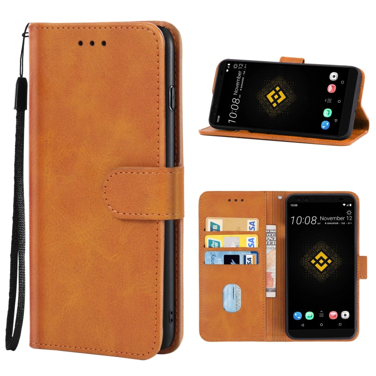 Leather Phone Case For HTC Exodus 1