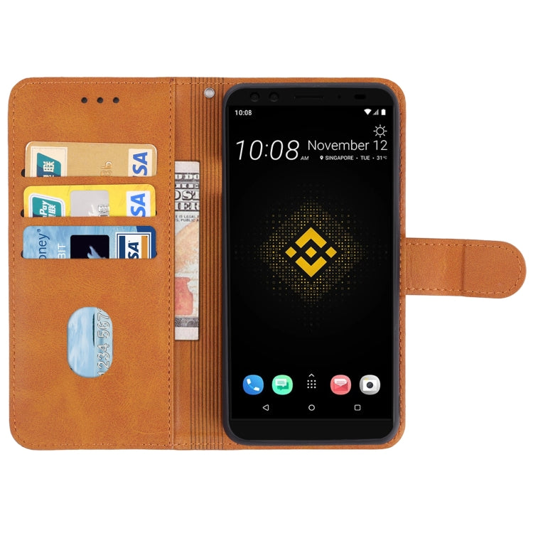 Leather Phone Case For HTC Exodus 1