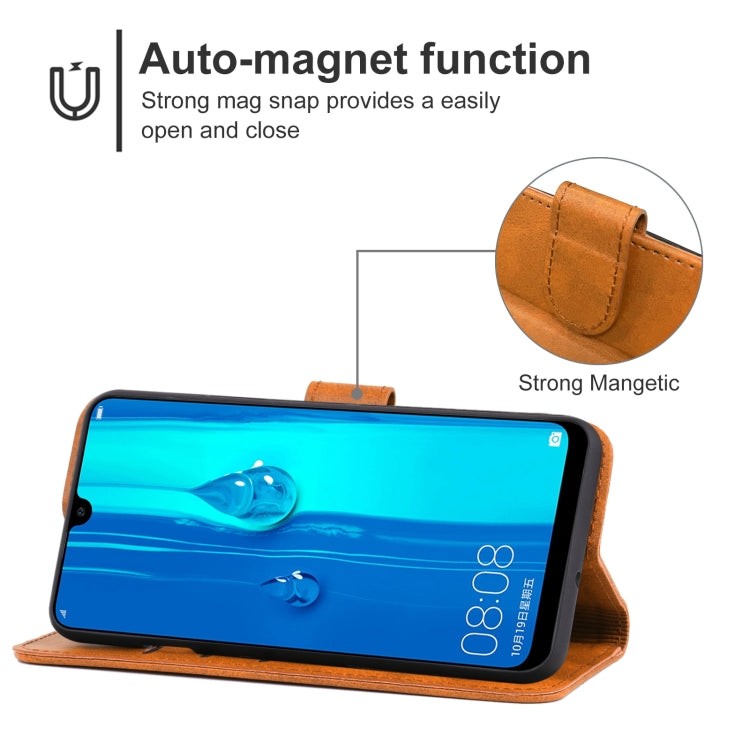 Leather Phone Case For Huawei Y Max / Honor 8X Max