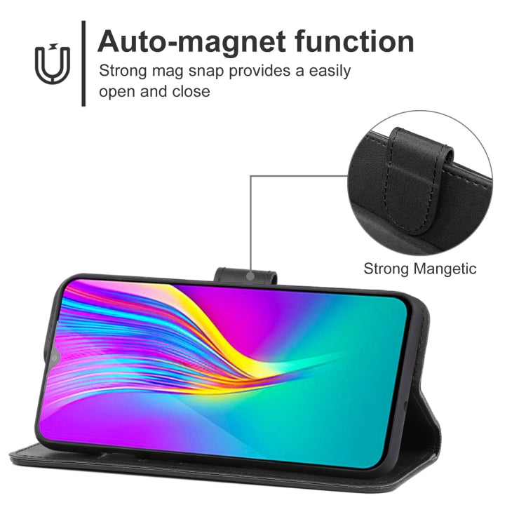 Leather Phone Case For Infinix Smart 4C
