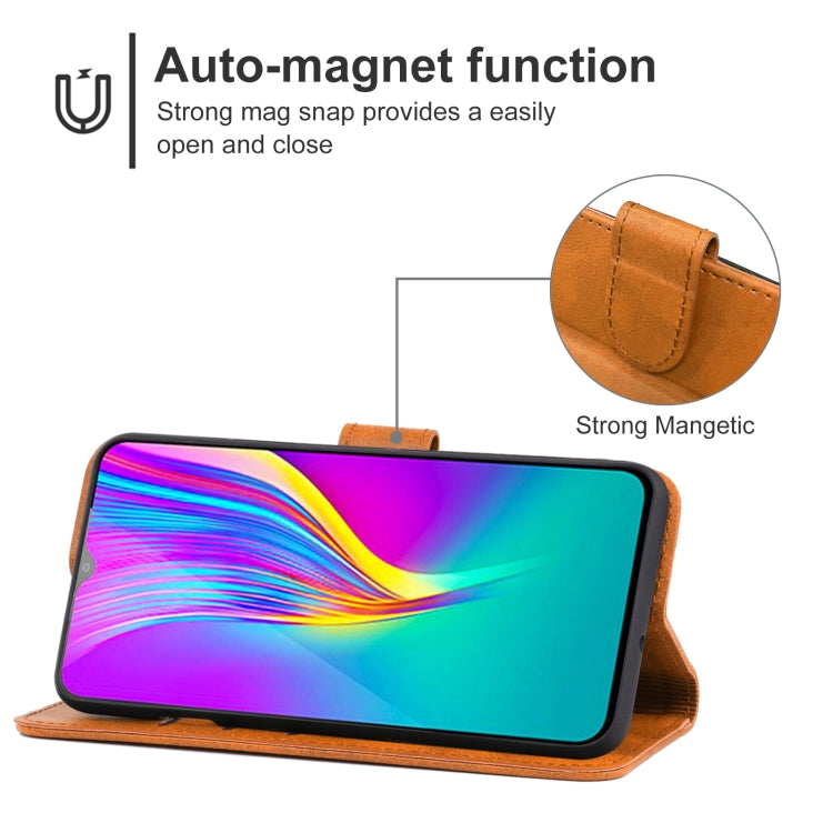 Leather Phone Case For Infinix Smart 4C