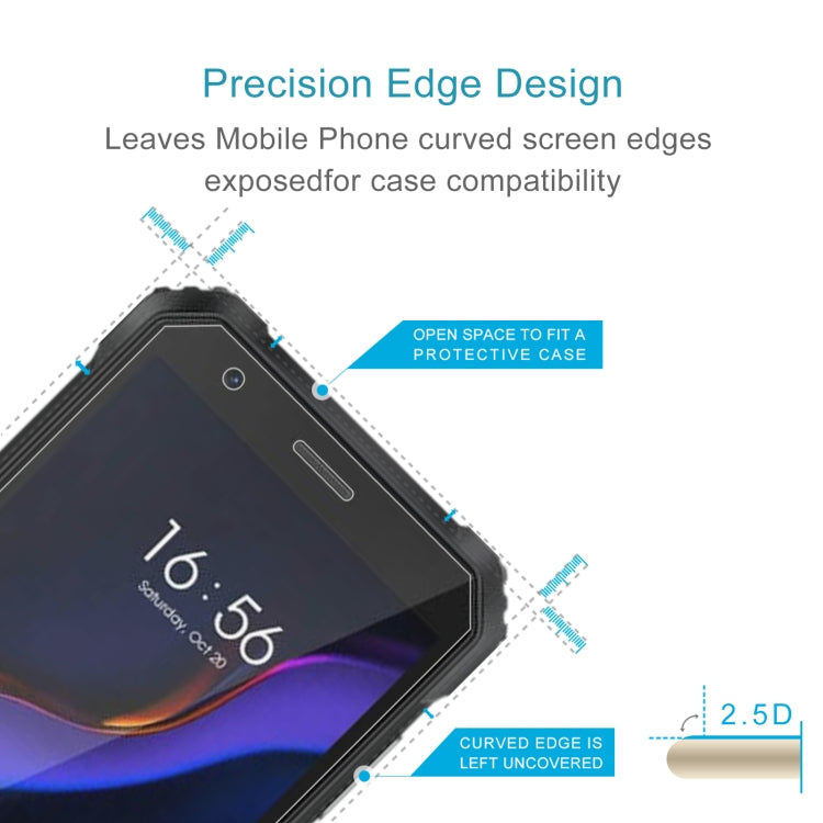 10 PCS 0.26mm 9H 2.5D Tempered Glass Film For Blackview OSCAL S60 Pro