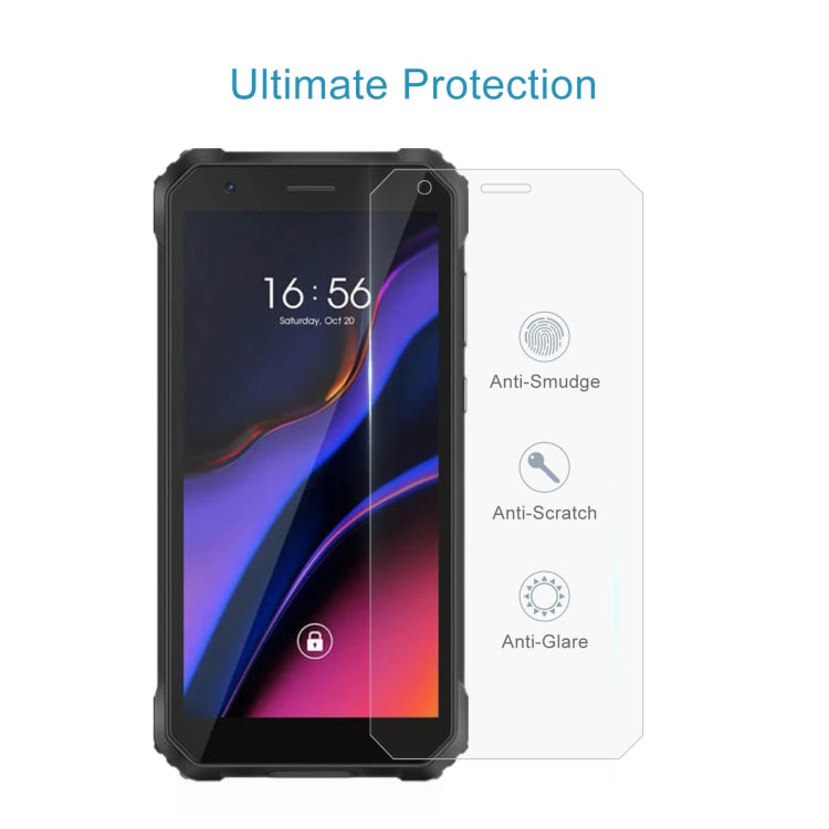 50 PCS 0.26mm 9H 2.5D Tempered Glass Film For Blackview OSCAL S60 Pro