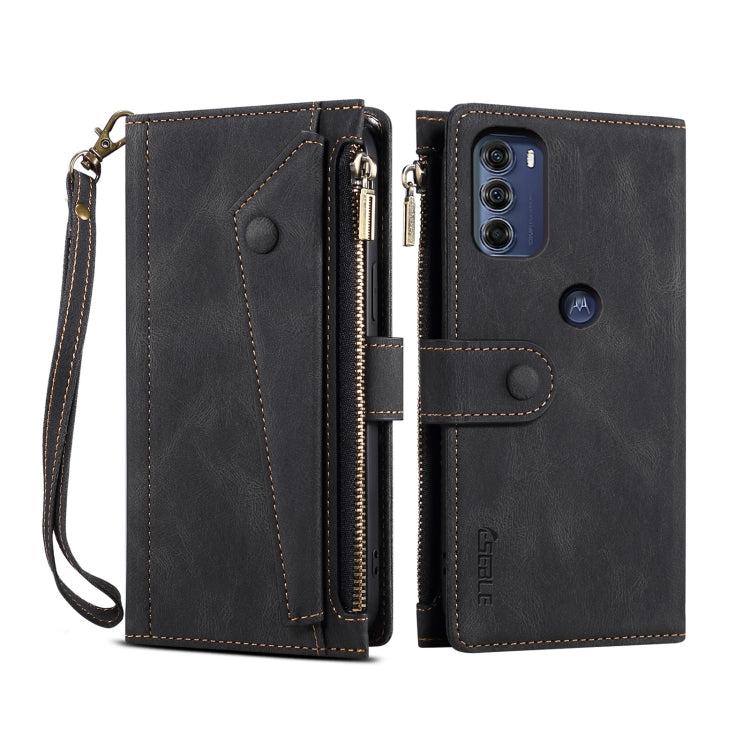For Motorola Edge S30 Retro Frosted Leather Phone Case