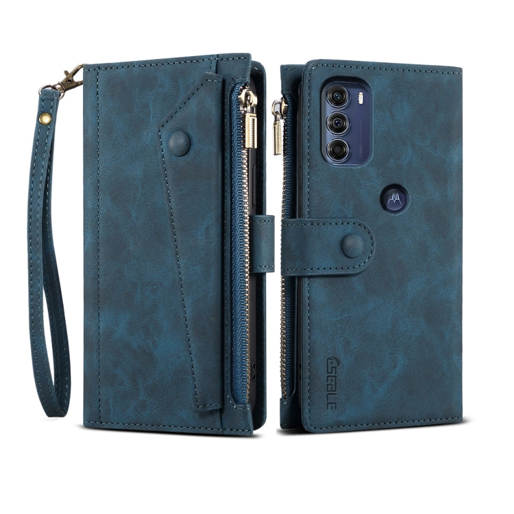 For Motorola Edge S30 Retro Frosted Leather Phone Case