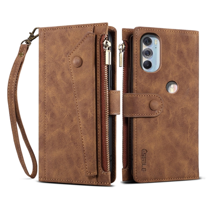 For Motorola Edge X30 Retro Frosted Leather Phone Case