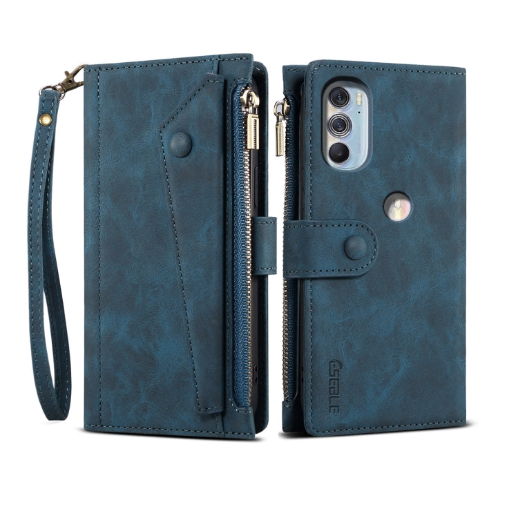 For Motorola Edge X30 Retro Frosted Leather Phone Case