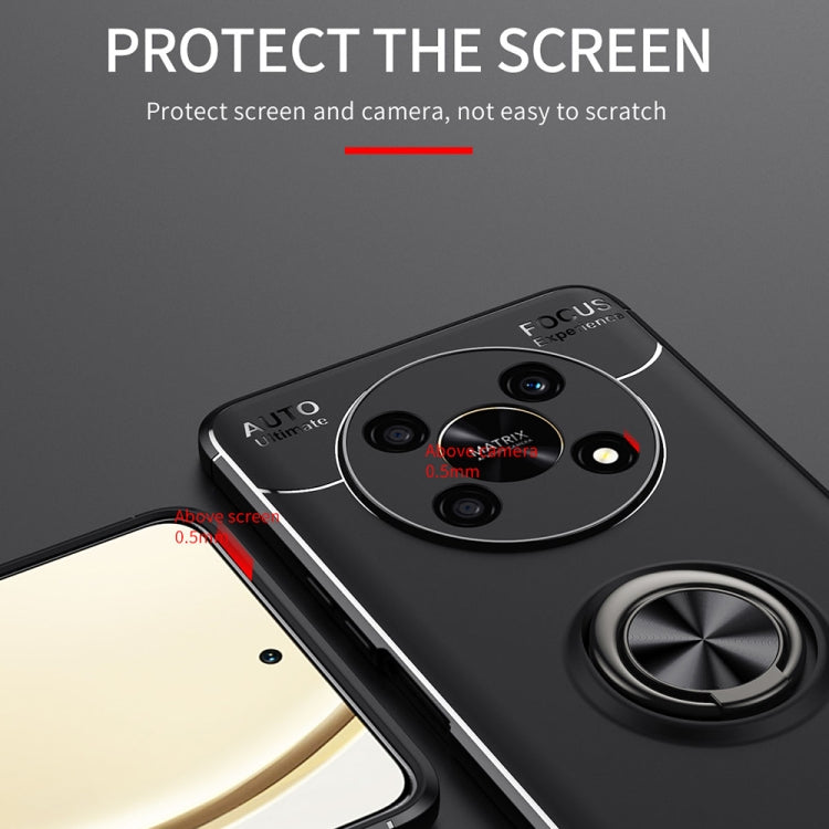 For Honor X30 5G Ring Holder 360 Degree Rotating TPU Case