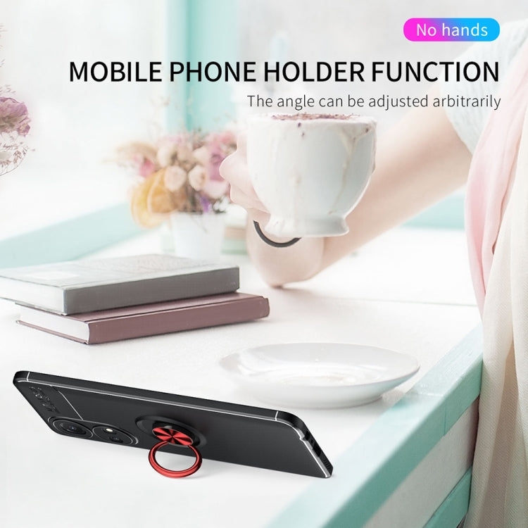 For Honor Play 30 Plus Ring Holder 360 Degree Rotating TPU Case