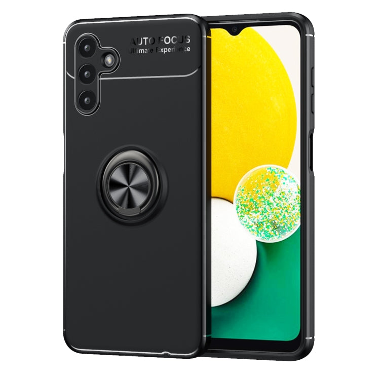 For Samsung Galaxy A13 5G Ring Holder 360 Degree Rotating TPU Case